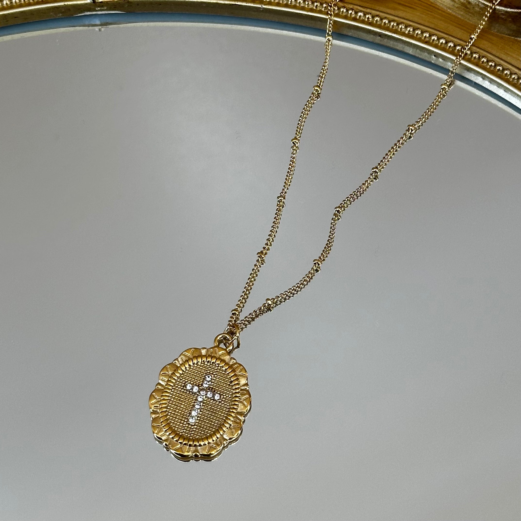 Palmatory Medallion Cross