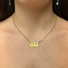 Load image into Gallery viewer, Angel Number Necklace