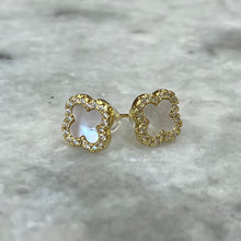 Load image into Gallery viewer, It Girl Clover Studs

