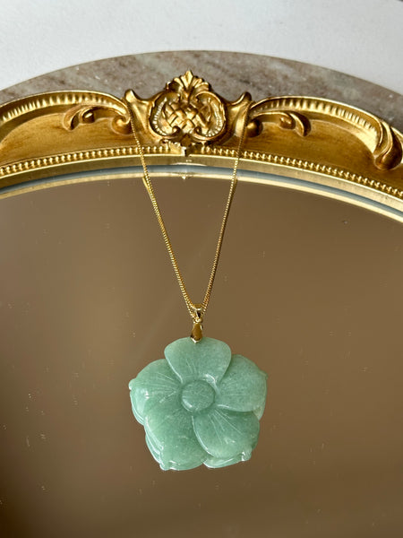 Jade Floral Medallion