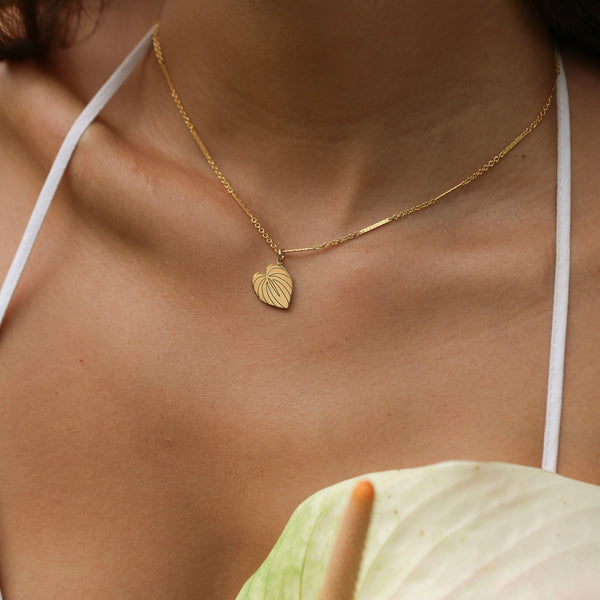 Anthurium Flower Necklace