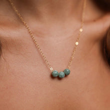 Load image into Gallery viewer, Jade Carved Bead Necklace
