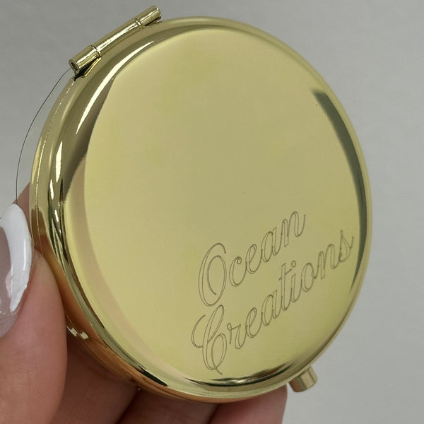 Engraved Compact Mirror