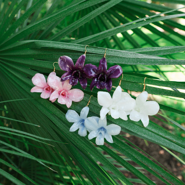 Orchid Earring