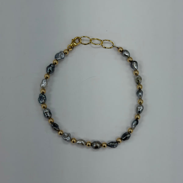 Mutli Keshi Pearl Bracelet