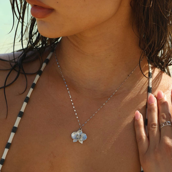Mini Orchid Necklace