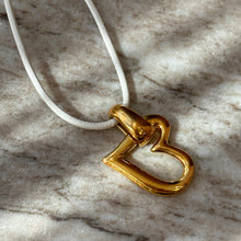 Load image into Gallery viewer, Love &amp; Leather Necklace
