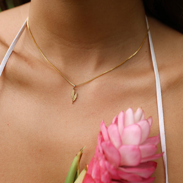 Ginger Flower Necklace