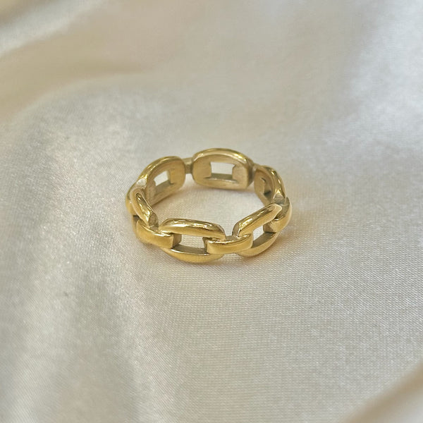 Gold Anchor Ring