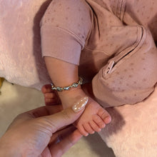 Load image into Gallery viewer, Mini Keiki Strand Keshi Beaded Bracelet/ Anklet
