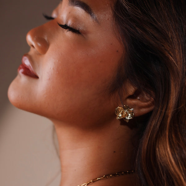 Orchid Studs