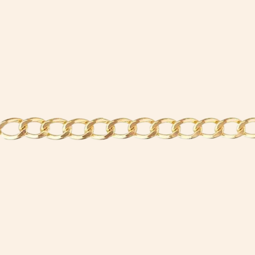 Base XL Curb Gold Chain