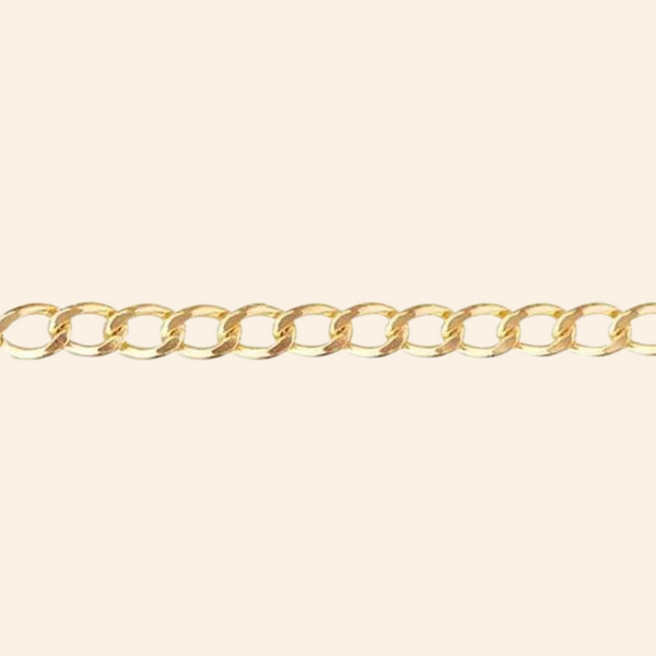 Base XL Curb Gold Chain