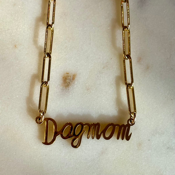Dog Mom necklace