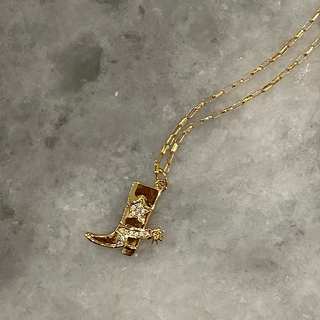 Golden Cowgirl Necklace