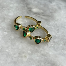 Load image into Gallery viewer, Heart Trio Ring
