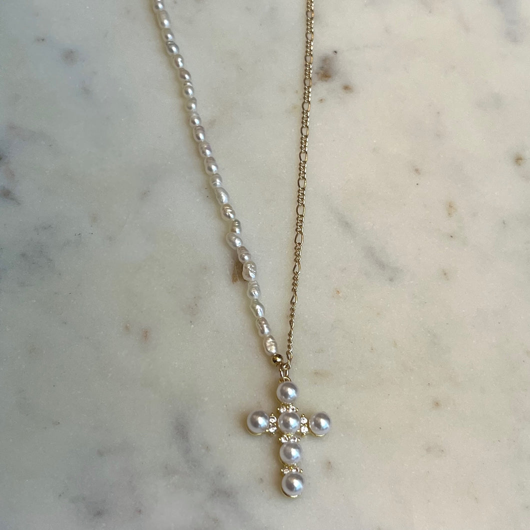 Dionne Cross Necklace