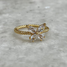 Load image into Gallery viewer, Diamond Butterfly Ring

