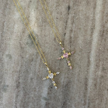 Load image into Gallery viewer, Heart Cross Necklace
