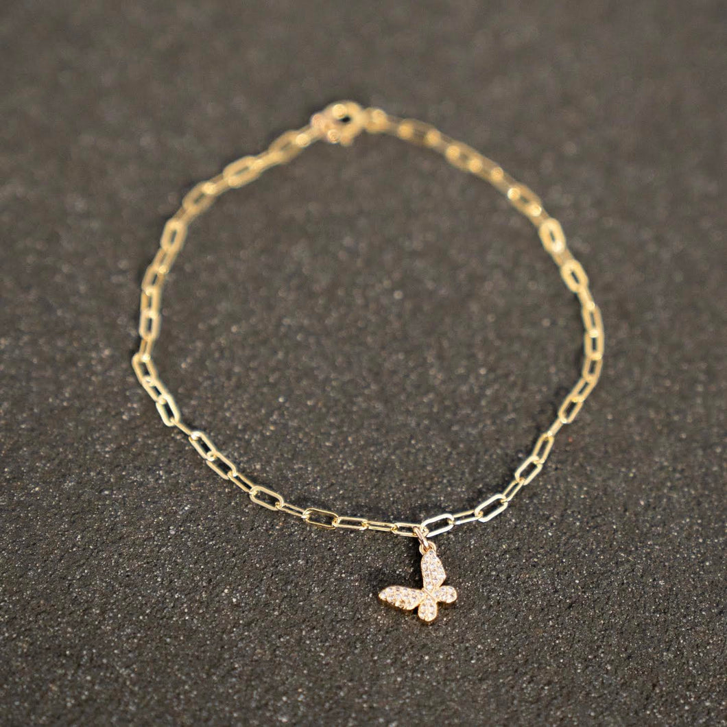 The Butterfly Effect Anklet