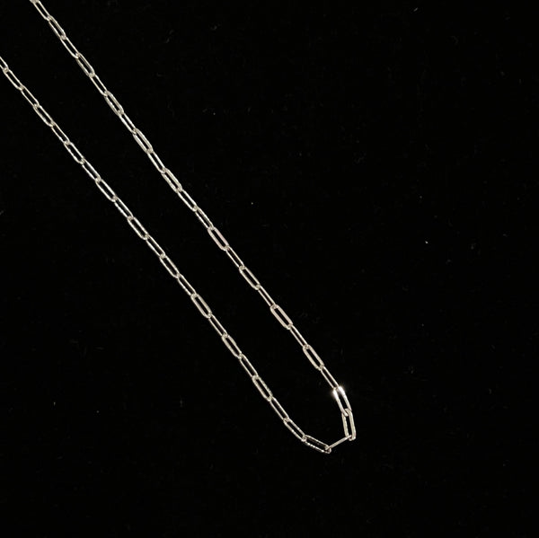 Silver Paperclip Choker