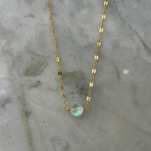 Load image into Gallery viewer, Mermaid Crystal Gratitude Necklace
