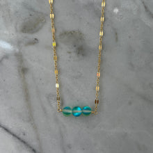 Load image into Gallery viewer, Mermaid Crystal Abundance Necklace
